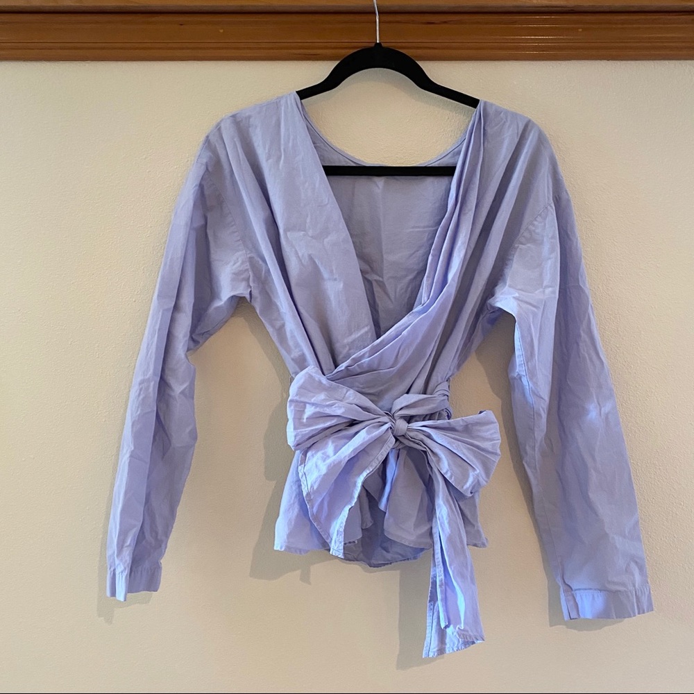 Uniqlo Wrap Top